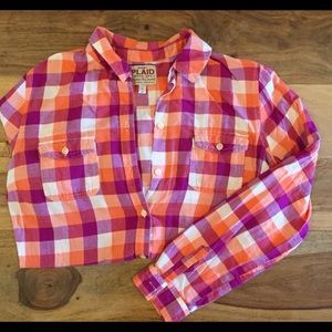 Plaid Button Down- Old Navy (Very Comfy!)